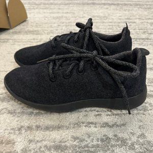 allbirds Women's Wool Runners Natural Blacl US W9  EU 39  UK 6/6.5